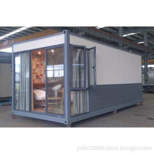 Living Room Have Bathroom And Container House